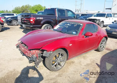 2017 Mazda Mx-5 Miata Grand Touring z USA, uszkodzony, nr VIN JM1NDAM7XH0101596